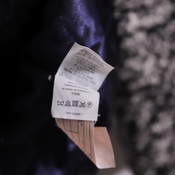 J. Crew Women's Lodge Wool Blend Boucle Tweed Woven Pea Coat Jacket Black Gray 4 - Picture 3 of 4